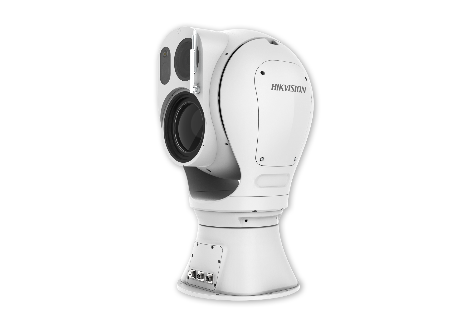 This picture shows a thermal camera by HikVision